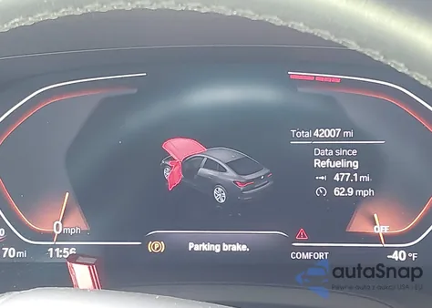 2022 BMW 430I Gran Coupe z USA, uszkodzony, nr VIN WBA63AV05NFM68694